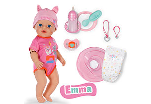 Baby Born Emma 43cm Click And Play Doll